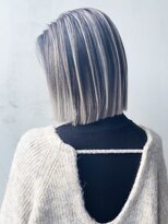 ボブショートミディアム美髪おくれ毛_ba318261