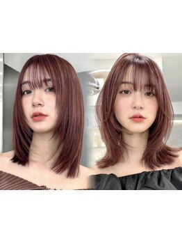 [カット+カラ-￥5400]1か月後もまとまる!高持続に感動の声多数☆計算しつくした圧倒的なカット技術![横浜]