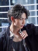 アルファ 新宿(alpha)&nbsp;ニュアンスパーマ/シャドウパーマ/メンズ/センターパート[新宿]