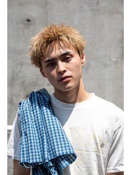 メンズサロン ゴールド 名古屋(GOALD) 金髪ショート