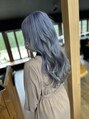 イースブルー(Y's Blue)&nbsp;光に透けるたびにパープルのツヤがふんわり。色落ちもキレイ☆