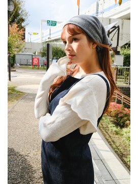 テッテ(TETTE) ニットスカーフアレンジ