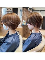 バンプ ギンザ(BUMP GINZA)&nbsp;30代40代50代ハイライト銀座ショートヘア　松