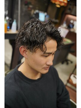 スパイラルパーマ