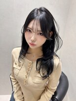 ラクシア(LucxiA)&nbsp;韓国ヘア/レイヤーカット/顔まわりカット/Instagram @ken__gucci