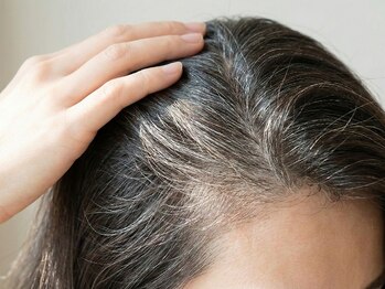 エイチビーエス 徳島(HBS)の写真/【髪質改善専門店Hbs☆】白髪改善×黒髪再生エステで、本来の艶と黒さを引き出し、若々しい自信を。