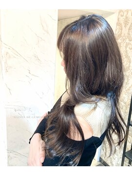 メゾン ドゥ ジェメシェラ(Maison de gemeshe'ra) velvet layer    dusty bluge     至高のcut