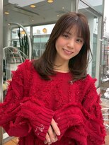 ディフィーノ 青山(DIFINO) 【DIFINO 青山】透明感カラー/ライトブラウン/ロングレイヤー