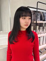 レーヴバイキートス(REVE by kiitos)&nbsp;顔まわりレイヤーで小顔ヘアに