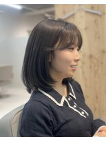 ウチコ 平尾店(u.chi.ko_si)&nbsp;大人女性のレイヤーカットとモカグレージュ