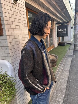 ミキョー(Mikyo) メンズボブパーマ