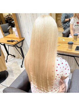 ミュミュ(mu-mu) デザインカラーブロンドカラー9.26