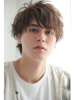 ソアー 東川口(soar) トップにボリューム感を出せるメンズカット×リッチカラー