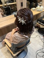 ソルビア ヘアセット(solvia)&nbsp;ハーフアップ