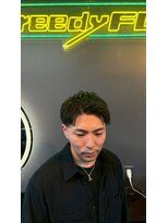 グリーディーフォックス 三軒茶屋(GreedyFOX) 波巻き/マッシュパーマ/ウルフ/ハイライト<理容室>三軒茶屋