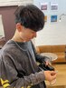 【男性人気No.1】似合わせカット＋炭酸ヘッドスパ＋眉カット〔メンズカット〕