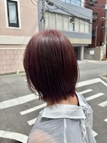 アラナ 平尾(alana)&nbsp;ピンクブラウン×レイヤーボブ