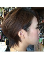 オーバーキャプテンネイキッド(OVER CAPTAIN NAKED)&nbsp;シルエット重視！ショートボブ