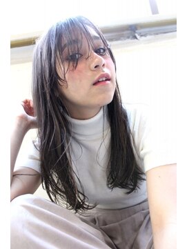 ミラバイグリーン(Mira by green) ワイドバング x シースルー☆ summer 『long』01