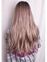 ヘアカロン 熊本本店(Hair CALON)&nbsp;ピンク×裾カラー