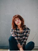 トップノット大人カジュアル