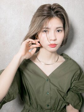 リリアン 表参道(relian) 透け感 アッシュグレー☆