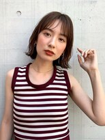 メイクス 表参道(MAKE'S omotesando)&nbsp;大人かわいい 耳にかけてもオシャレ 外ハネボブ・前髪