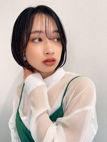 キー(kii) 重たく見えないミニボブ