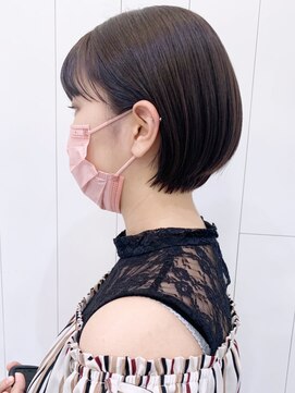 アイティーバイアルバム 松戸店(IT by ALBUM) すっきりショート_くびれヘアビタミンカラー_ba341591