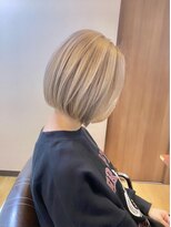 ブリッツレボルト(BLITZ R EVOLUT)&nbsp;あやか流！ボブ×柔らかベージュ