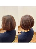 40代/定期悩み解決☆ショートボブ 静岡市/葵区