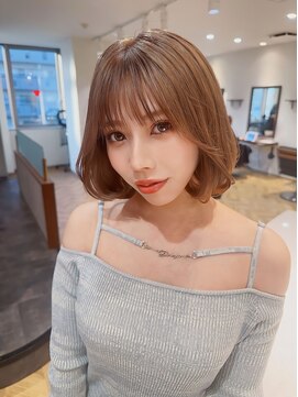 ロンドブルーム 天神大名店(Lond Bloom) 10代20代30代レイヤーボブ髪質改善外ハネボブ似合わせカット
