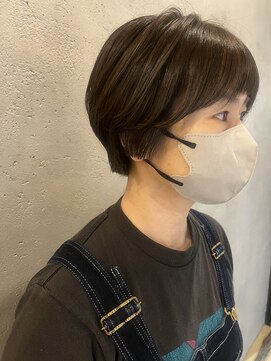 ザ ラボ アングゥ(The Labo ungu) マッシュショート/髪質改善カラー