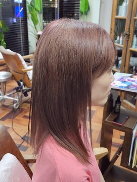 カットインソーレ 光町店(Cut Inn Sole) ピンクベージュ