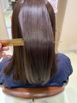 アズール 草加(azule)&nbsp;髪質改善カラー　ピンクベージュ【草加/草加駅東口】