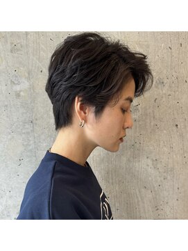 セレイン(serein) ハンサムショート×毛流れパーマ