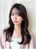 *20代30代40代◎小顔前髪顔周りレイヤーカットくびれヘア
