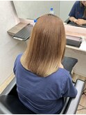 ブリーチ履歴に_ダメージレス縮毛矯正【町田/髪質改善】