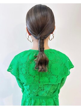 ヘアセット&メイク専門店 カスミ(Kasumi) ローポニー