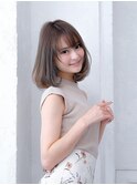 トレンドを意識した人気のボブ♪