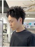 スパイキーショート/短髪パーマ/ピンパーマ【丸山武志】