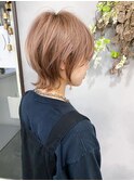 ショートウルフ ショート 丸みショート ショートパーマ