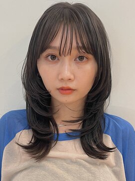 ガーデン 銀座(GARDEN) ウルフレイヤー/顔まわりカット/イメチェン/シースルーバング