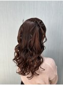 リボンハーフツイン