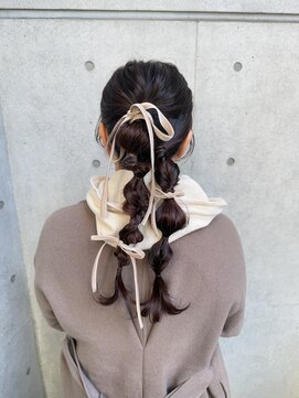 メロン 恵比寿(MERON) ポニーテールアレンジ