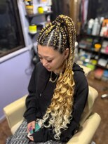 ブラウンシュガー(BROWNSUGAR) コーンロウショートブレイズ (オーダーメニュー)