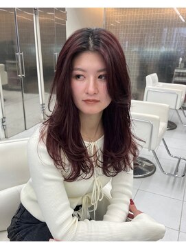 スノッブエモア(SNOB emoi) レイヤー×艶カラー