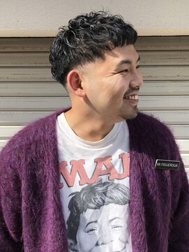 ビーブルー(B.Blue) ショートパーマ