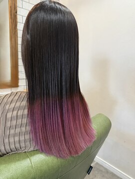 ナティ ヘア ワークス(NATY HAIR WORKS) ポッピーエンドカラースタイル