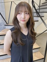 ミリ(mm)&nbsp;レイヤーカット オリーブベージュ カラー 韓国 髪質改善 仙台